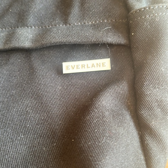 The Everlane Modern Twill Single Snap Backpack in Black - Picture 4 of 9